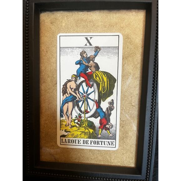 Music Box | Wind Up Splieluhr Fur Elise | VTG Swiss Tarot Wheel Of Fortune Card - Picture 6 of 6